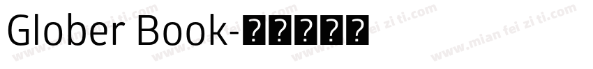 Glober Book字体转换